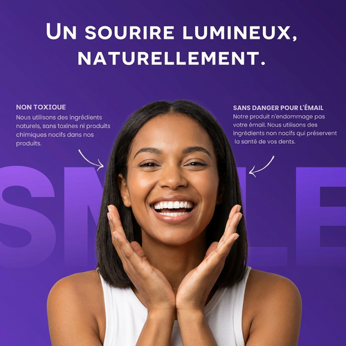 Bandes Blanchissantes Dentaires - Sourire Plus Blanc en 30 Minutes