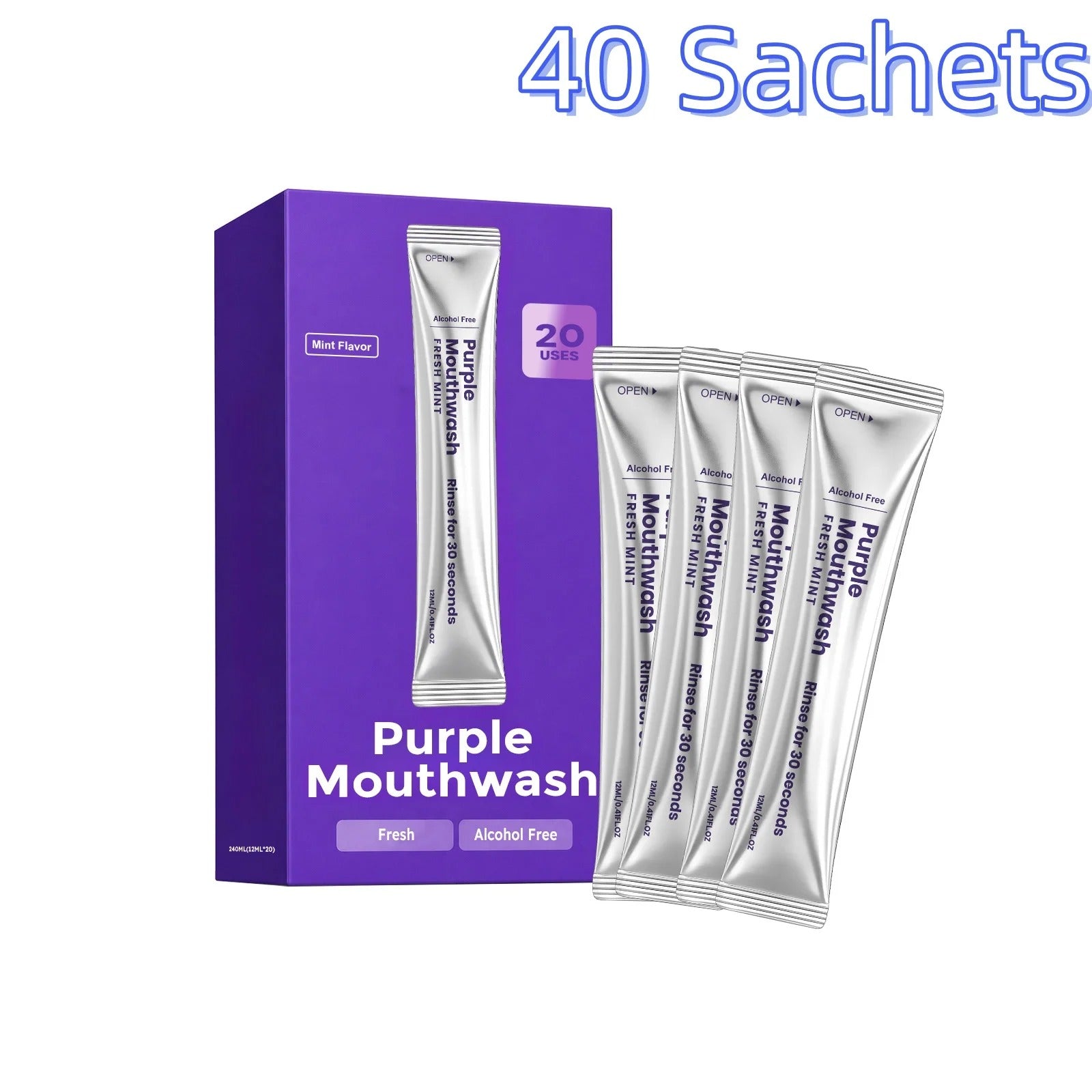 Bain de Bouche Blanchissant - Sourire Plus Blanc au Quotidien